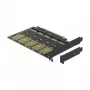 Tarjeta DeLOCK PCI Express x16 a 5 x M.2 Key B / SATA internos