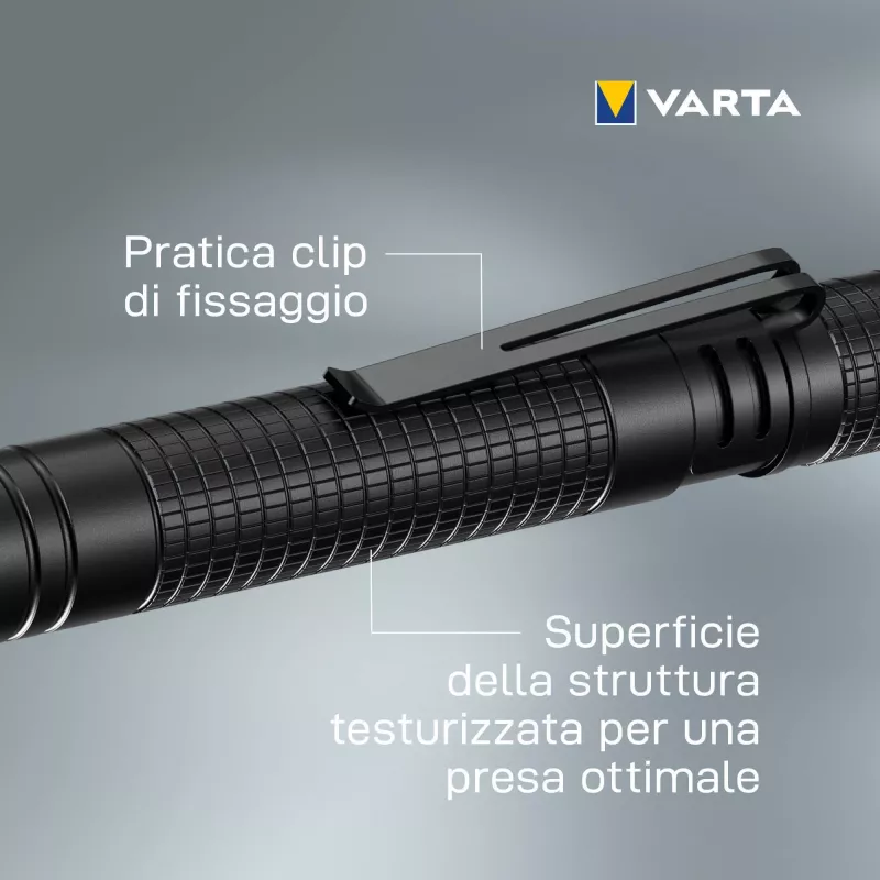 Linterna de mano Varta 16606 aluminio LED 30 lm 25 h