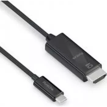 PureLink IS2201-010 - 1 m - USB Type-C - HDMI - Conector macho - Conector macho - recto (IS2201-010)