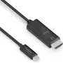 PureLink IS2201-010 - 1 m - USB Type-C - HDMI - Conector macho - Conector macho - recto (IS2201-010)