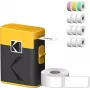 Pack de cartuchos para impresora de etiquetas Kodak M50 Label Era, cartucho de recambio amarillo M50Y con 13 rollos de etiquetas