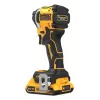 Atornillador de impacto 18v 3 velocidades; 208nm; maletín; 2x2ah