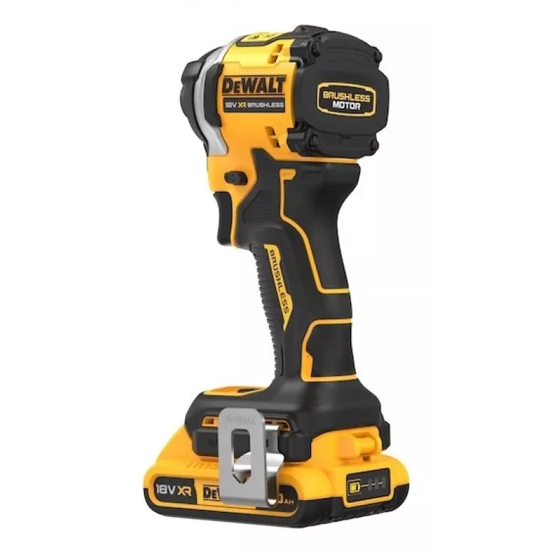 Atornillador de impacto 18v 3 velocidades; 208nm; maletín; 2x2ah