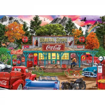 Puzle Schmidt Spiele Coca-Cola Store 1000 piezas 693x493 mm