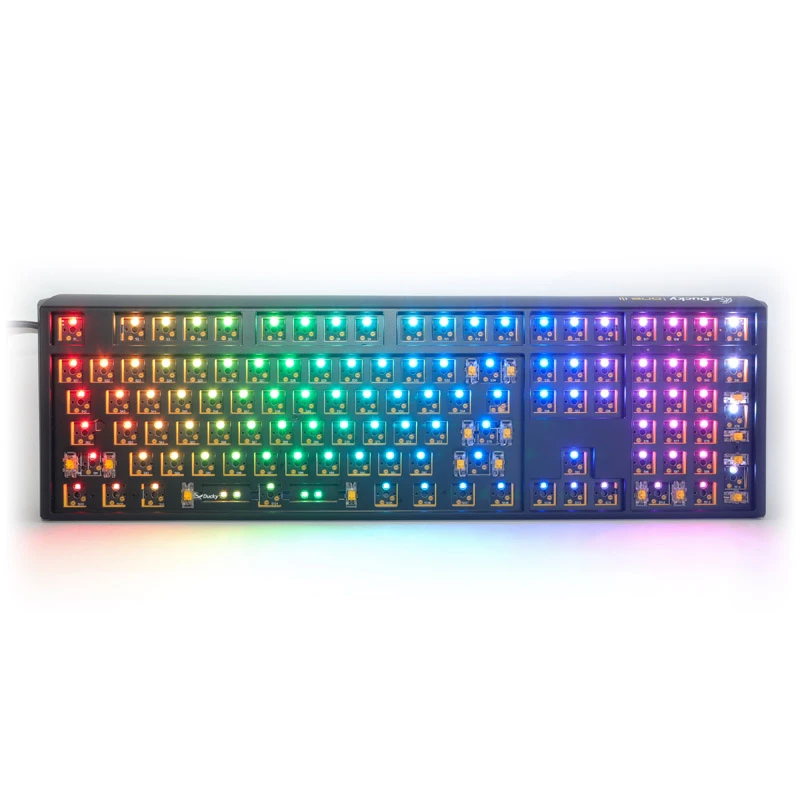 Teclado gaming Ducky One 3 Hot-Swap Barebone USB US English negro