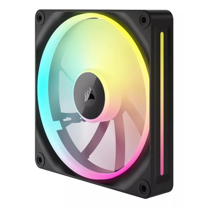 CORSAIR iCUE LINK LX140 RGB PWM ventilador de caja, 140 mm, ARGB, (2 uds.), negro