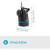 Bomba sumergible Gardena 8600 BASIC