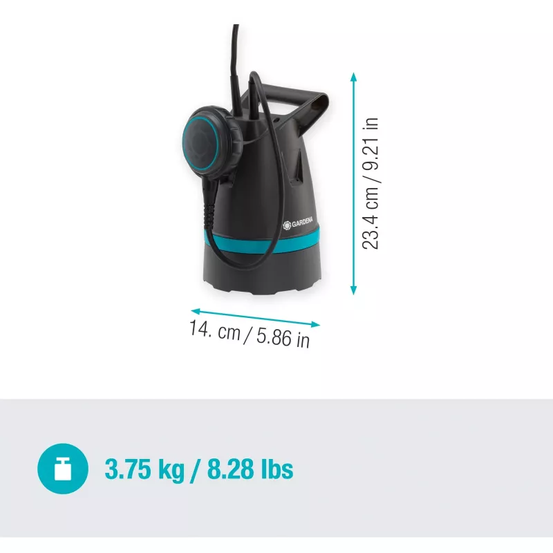 Bomba sumergible Gardena 8600 BASIC