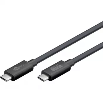 Cable USB-C WENTRONIC USB4 Gen4 1.2m — compatible con 16k@60Hz y 4K@120Hz