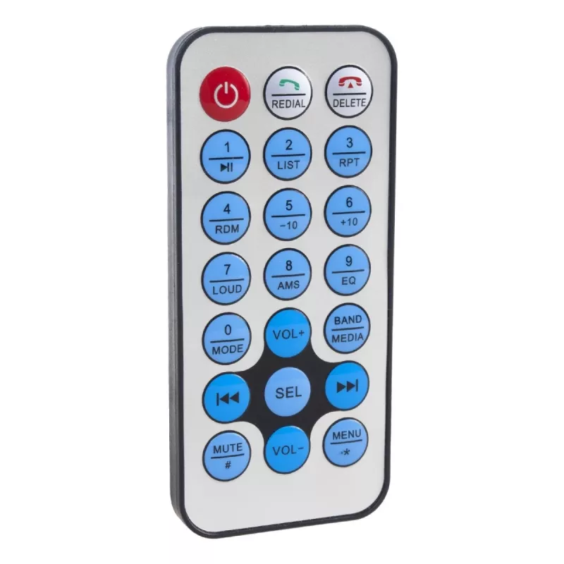 Audiocore AC9100 radio para coche digital negro, rojo