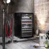 Caso | Smart Wine Cooler | WineExclusive 66 | Clase de eficiencia energética G | Vitrina | De pie | Capacidad de botellas | Tipo de refrigeración tecnología de compresor | Negro