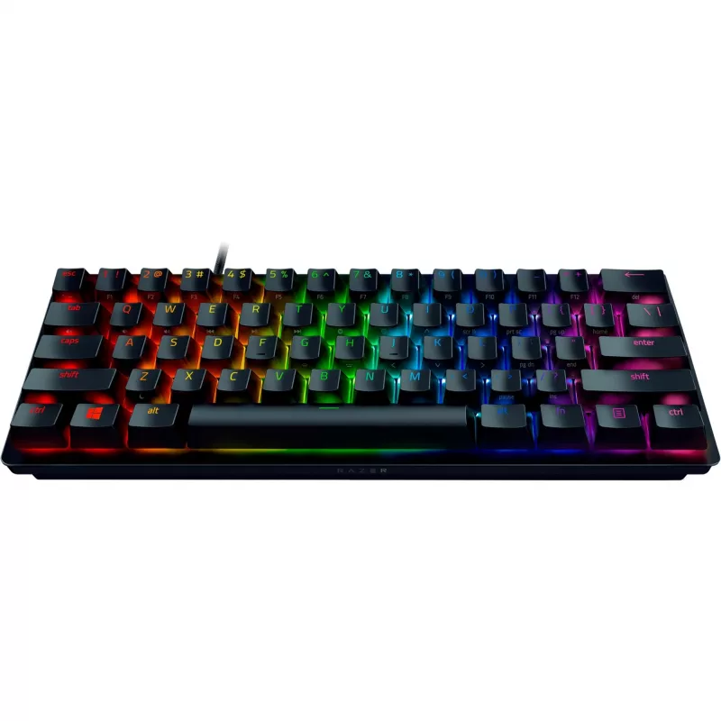 Razer Huntsman Mini teclado con interruptores ópticos Clicky morado