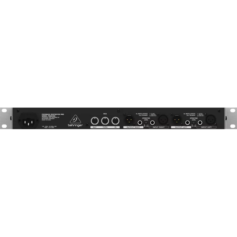 Behringer FBQ2496 ecualizador de audio