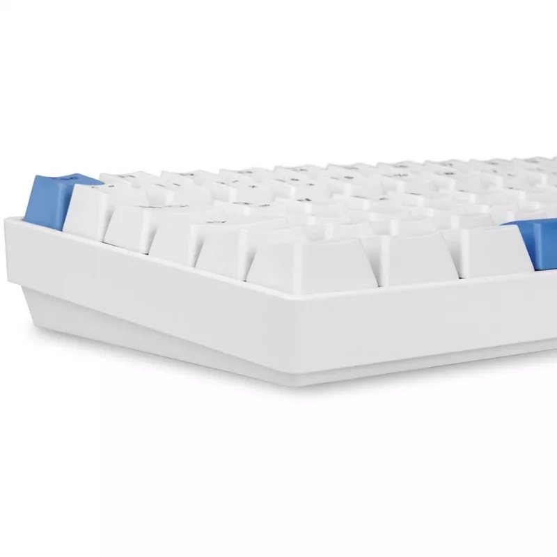 Teclado Sharkoon SKILLER SGK50 S3 PBT gaming USB QWERTZ alemán blanco