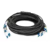 Cable breakout universal de fibra óptica DIGITUS LWL preensamblado, monomodo OS2, 8 fibras, LC/UPC - LC/UPC