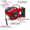 Enrollador de manguera de pared Einhell GE-HR 18/30 Li-Solo Automatic 30m manguera