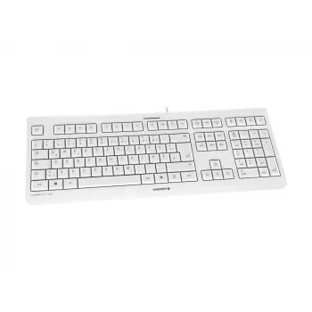 Teclado CHERRY KC 1000 oficina USB QWERTZ alemán gris