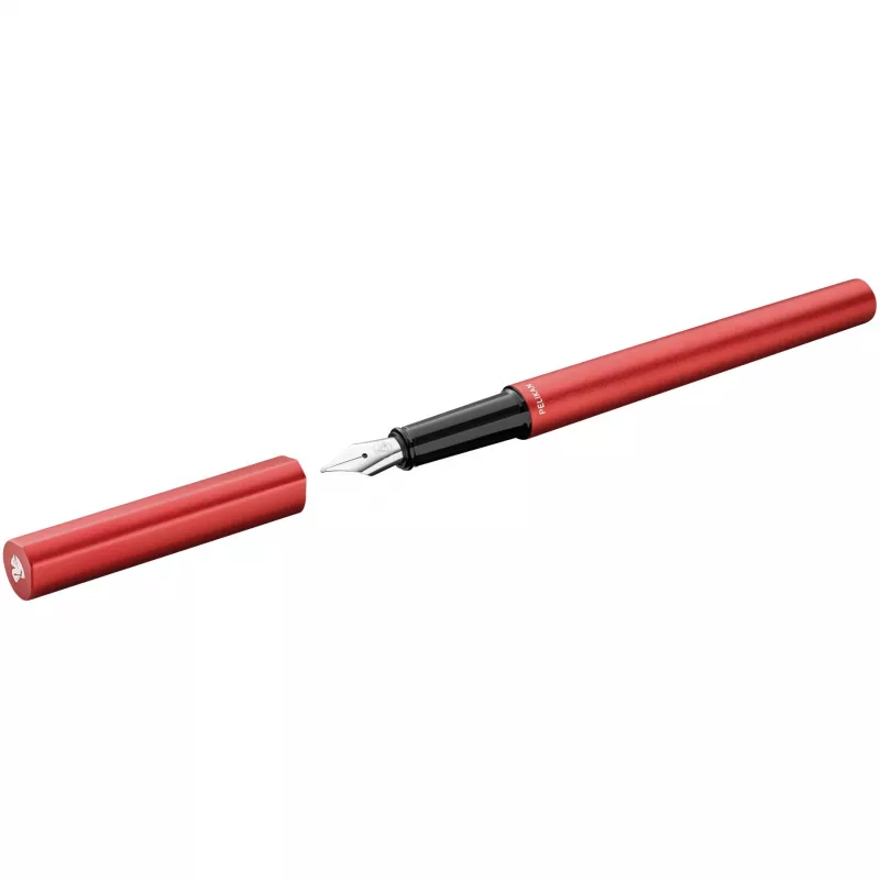 Pelikan Pluma estilográfica Ineo Elements P6 carcasa de metal Rojo fuego (823685)