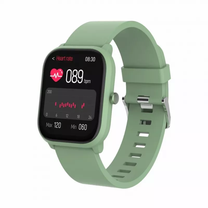 Smartwatch DENVER SWK-120GN con seguimiento de actividad y soporte de notificaciones, verde