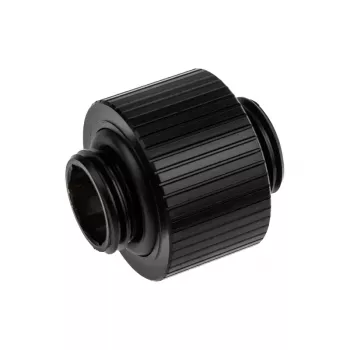 Racor EK Water Blocks negro rosca de 1/4 de pulgada 14 mm de altura