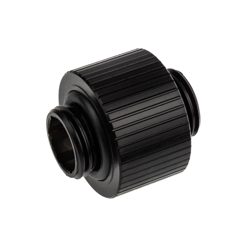 Racor EK Water Blocks negro rosca de 1/4 de pulgada 14 mm de altura