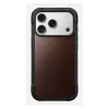Funda para móvil Nomad Rugged Leather Case para iPhone 17 Pro, 6,3
