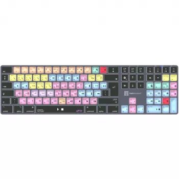Teclado Logickeyboard Avid Pro Tools Titan DE Mac LKB-PT-TM-DE