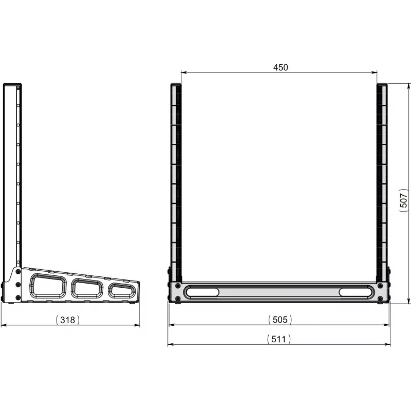 Bandeja para rack MikroTik SR-10U
