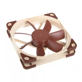 Ventilador Noctua NF-S12A FLX 120 mm para caja, 12 V, 700–1200 U/min, 107,5 m³/h de flujo de aire, 1,44 W
