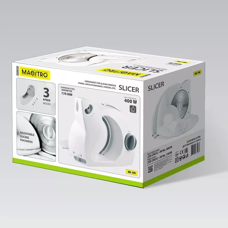 Cortadora multiusos Maestro MR-590 blanca