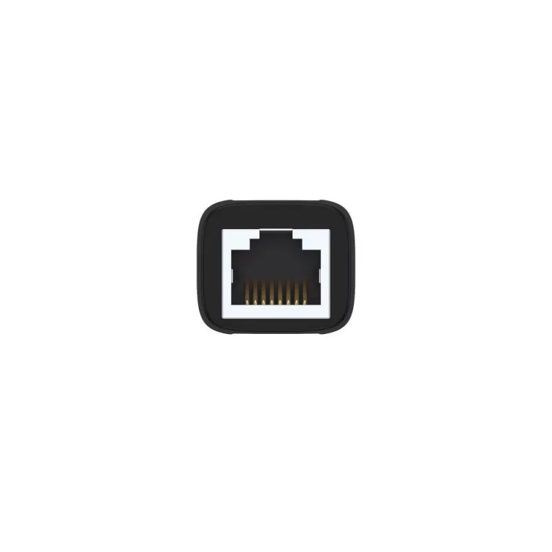 Unitek A1026BK acoplador RJ45 hembra a hembra, Cat.6, 1 Gbps, negro