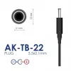 Fuente de alimentación universal Akyga AK-TB-22, 5 V, 2 A, 10 W, 5,5 x 2,1 mm, 1,5 m