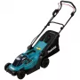 Makita DLM330Z Cortacésped manual a batería negro, turquesa