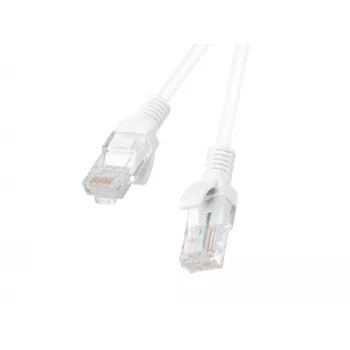 LATIGUILLO Cat.6 UTP 1,5M blanco FLUKE TESTED LANBERG 10ER-PACK