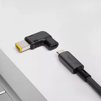 Adaptador de carga Akyga AK-ND-C11 USB-C a Lenovo Slim Tip para portátiles, 18,5-20 V, 100 W