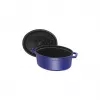 Cocotte de hierro fundido Staub 4,25 L, 29 cm, azul