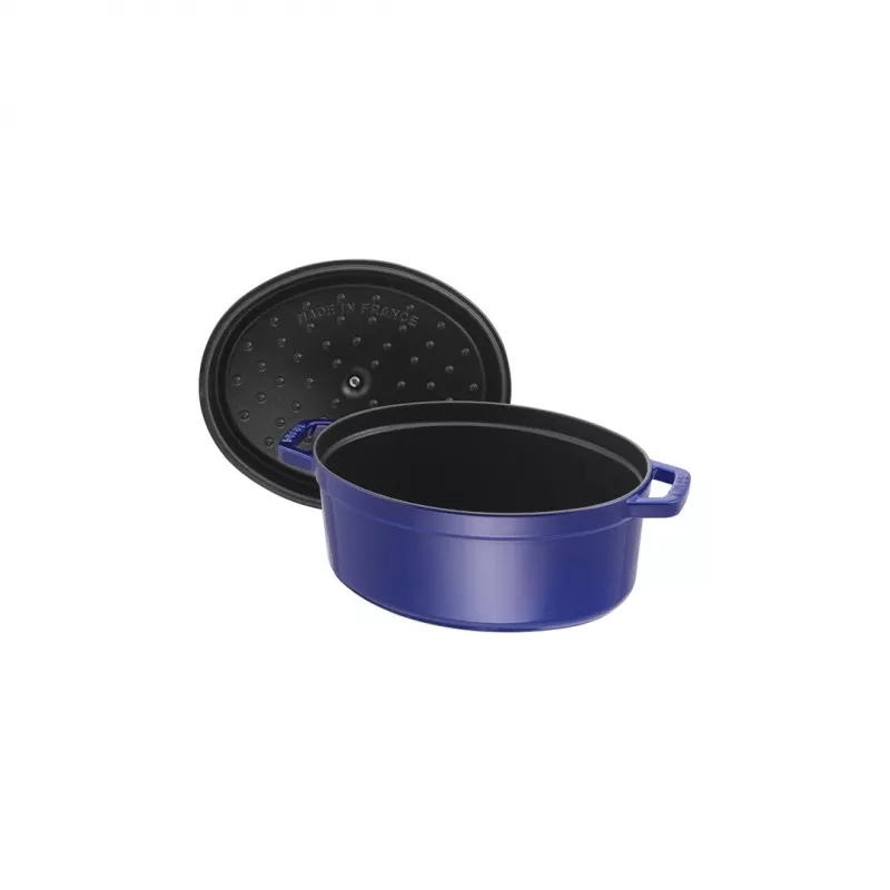 Cocotte de hierro fundido Staub 4,25 L, 29 cm, azul