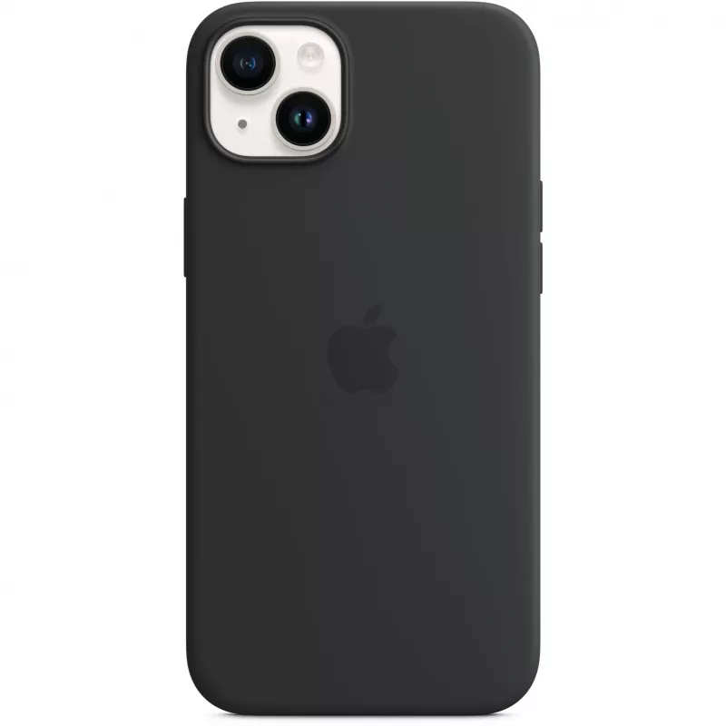 Apple Funda de silicona con MagSafe para iPhone 14 Plus – Midnight