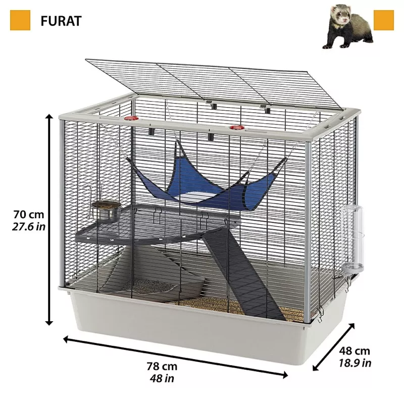 FERPLAST Furet Plus - jaula