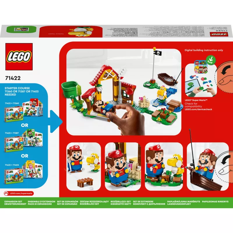 LEGO SUPER MARIO 71422 SET DE AMPLIACIÓN - PICNIC EN CASA DE MARIO