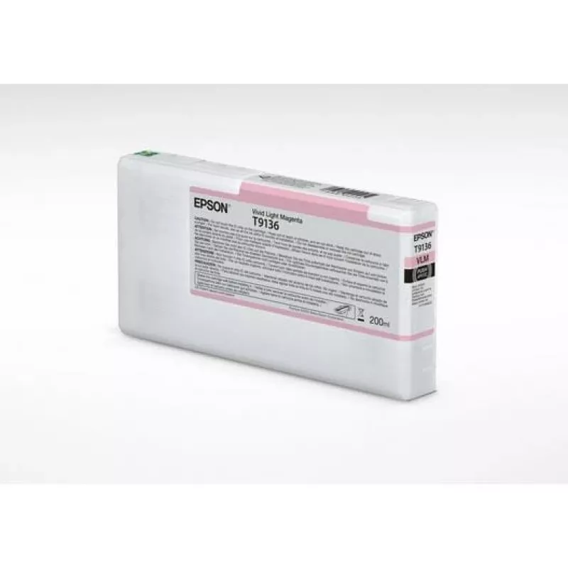 Cartucho de tinta Epson T91360N Vivid Light Magenta original para impresoras Epson compatibles