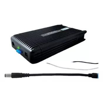 Fuente de alimentación/convertidor de tensión Gamber-Johnson POWER ADAPTER 120 W para portátiles, entrada 11–16 V, para interiores, negro
