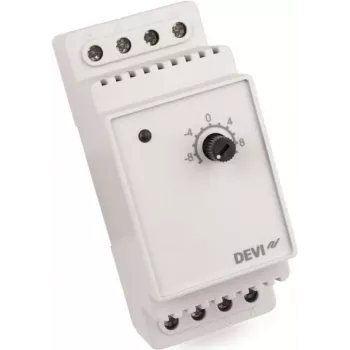 DEVI termostato eléctrico 140F1070 devireg 330 16A 230VAC 1 polo 2TE 140F1070 (140F1070)