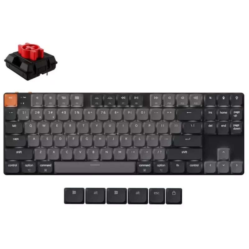 Keychron K1 K1X-A1 teclado inalámbrico, negro