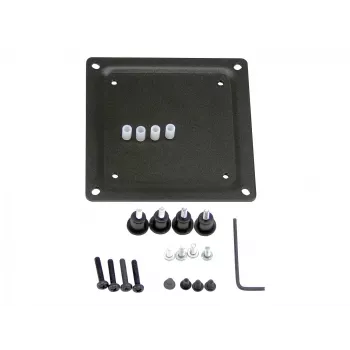 Kit de placa de conversión Ergotron 75 mm a 100 mm negro acero