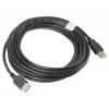 Cable USB Lanberg CA-USBE-10CC-0050-BK 5 m USB 2.0 USB A negro (CA-USBE-10CC-0050-BK)