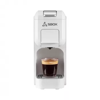 Cafetera SBOX 1.5L CM-719 Barista blanca