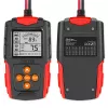 Qoltec 52484 Comprobador de baterías digital LCD | 12V | 24V | 3Ah-200Ah