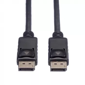 Cable DisplayPort ROLINE 11445761 1 m negro