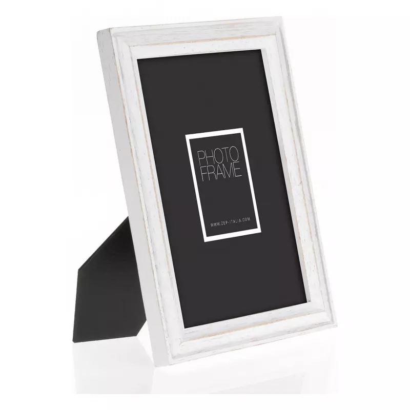 Marco de fotos de madera ZEP Rosel White 13x18 AC257W